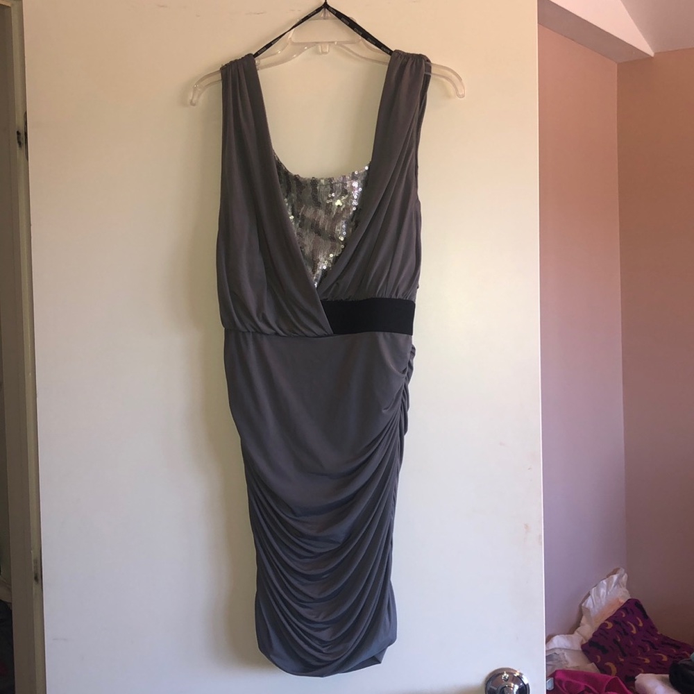 Silver dress